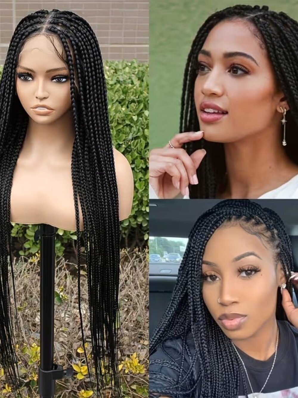 Lace Front Blended Braid Wig